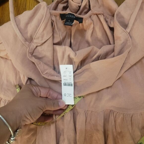 J. Crew Women's Midi Dress Sleeveless Size Large - Picture 8 of 11